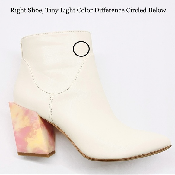 CIRCUS BY SAM EDELMAN — HALSEY MODERN WESTERN ANKLE BOOTS, CHUNKY HEEL, US 7 - Picture 7 of 12